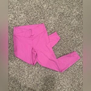 Old navy active “go dry powerchill” pink women’s extra high rise leggings large